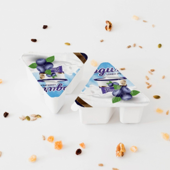 Yogurt packaging mockup Free Psd