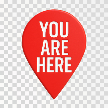 You Are Here Marker