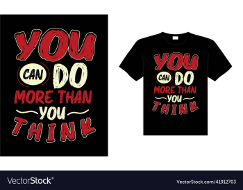 you can do more than think you can do more than think