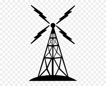 You Have 50 Words Left - Radio Tower Clip Art