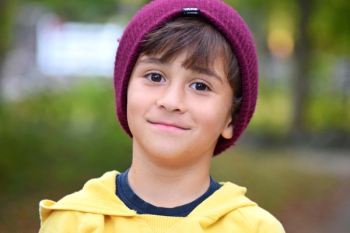 Young Child Smirks Young Child Smirks