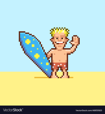 young smiling guy in shorts with surfboard young smiling guy in shorts with surfboard