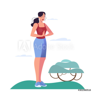 Young woman meditating in the park Young woman meditating in the park