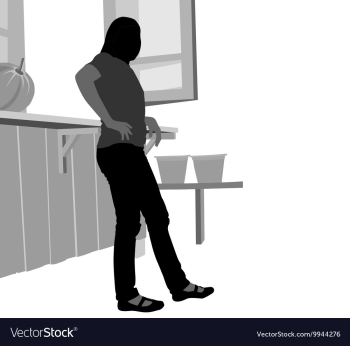 Young woman vector image Young woman vector image