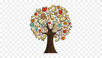 Your Community Library - Book Tree Transparent