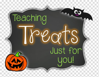 YouTube Blog Teacher Classroom Halloween, trick or treat transparent background PNG clipart