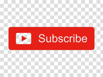 YouTube Subscribe Button PNG Photo