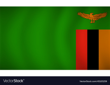 zambia flag background