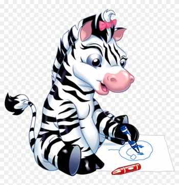 Zebra Cross Stitch Bookmark Pattern - Girl Zebra Cartoon Zebra Cross Stitch Bookmark Pattern - Girl Zebra Cartoon