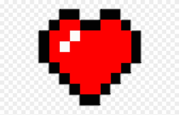 Zelda Clipart Minecraft - Minecraft Heart Png