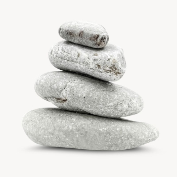Zen stones, isolated image design | Free Photo - rawpixel