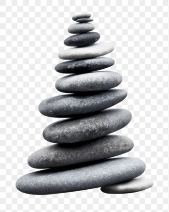 Zen stones png sticker, mental | Free PNG - rawpixel