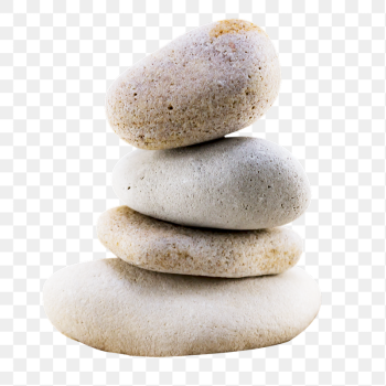 Zen stones png sticker, transparent | Free PNG - rawpixel