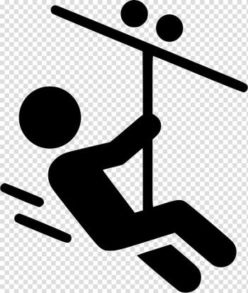 Zip-line Adventure park Computer Icons Outdoor Recreation , zipper transparent background PNG clipart