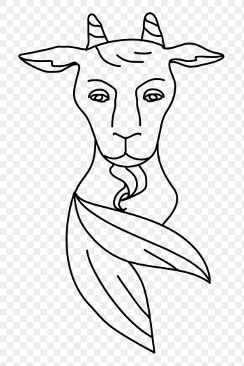 Zodiac Capricorn png animal collage | Free PNG Sticker - rawpixel Zodiac Capricorn png animal collage | Free PNG Sticker - rawpixel