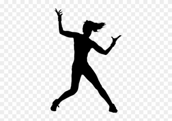 Zumba Fitness Class - Silhouette Zumba Png