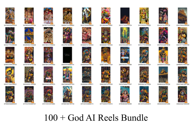 100 + God AI Reels Bundle