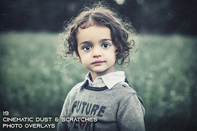 19 Cinematic Dust & Scratch Photo Overlays