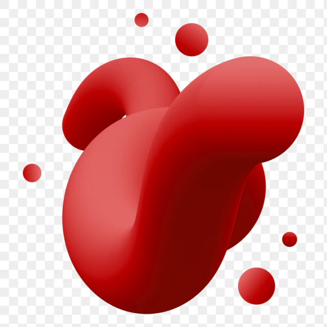 3D abstract png fluid shape, | Free PNG Sticker - rawpixel