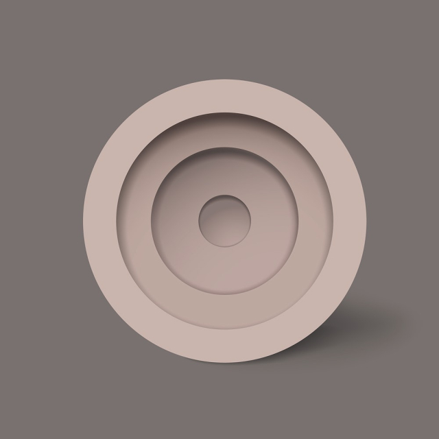 3D circle tiles, geometrical shape | Free PSD - rawpixel