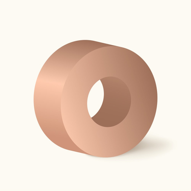 3D rendered ring element, geometric | Free Vector - rawpixel