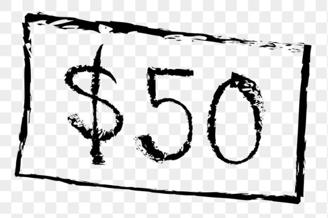 Free: $50 dollar bill png sticker, | Free PNG Illustration - rawpixel ...