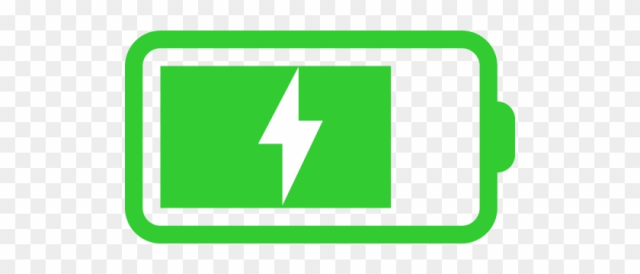 512 X 279 5 - Battery Charge Icon Png