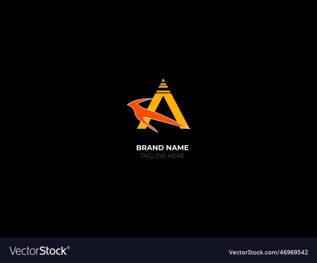 a modern letter logo
