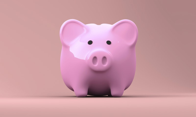 A pink piggy bank on a pink | Free Photo - rawpixel