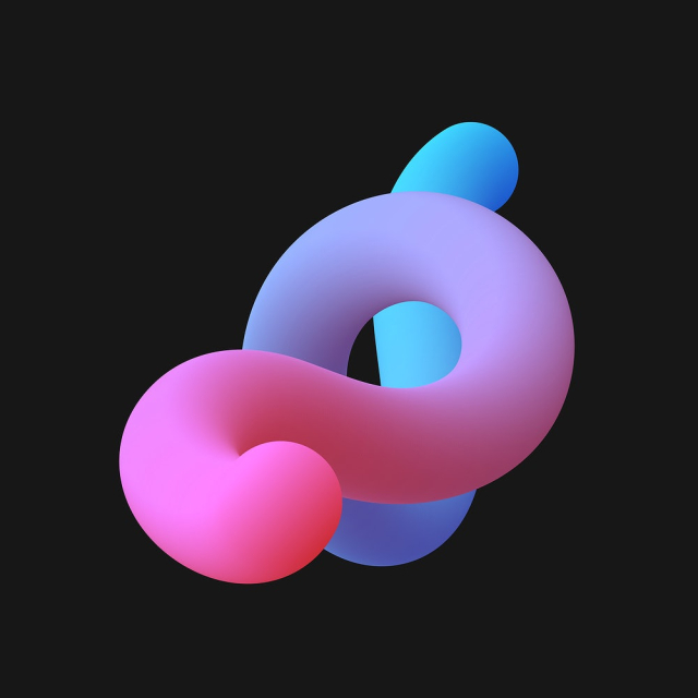 Abstract 3D fluid shape clipart, | Free Vector - rawpixel