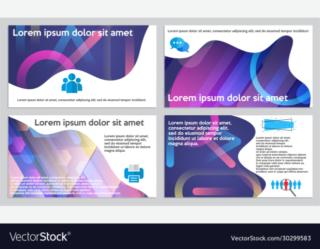 abstract binder layout white a4 brochure cover