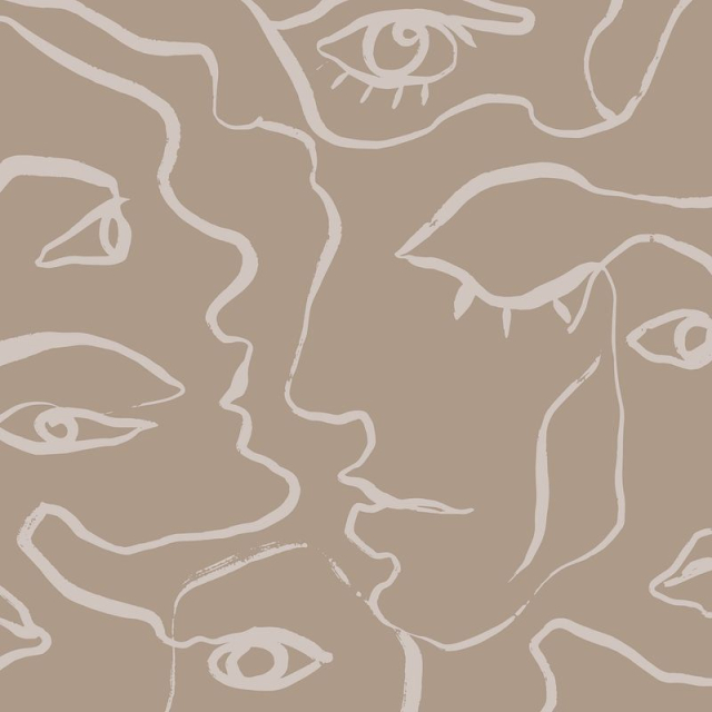 Abstract face background, beige aesthetic | Free Photo - rawpixel