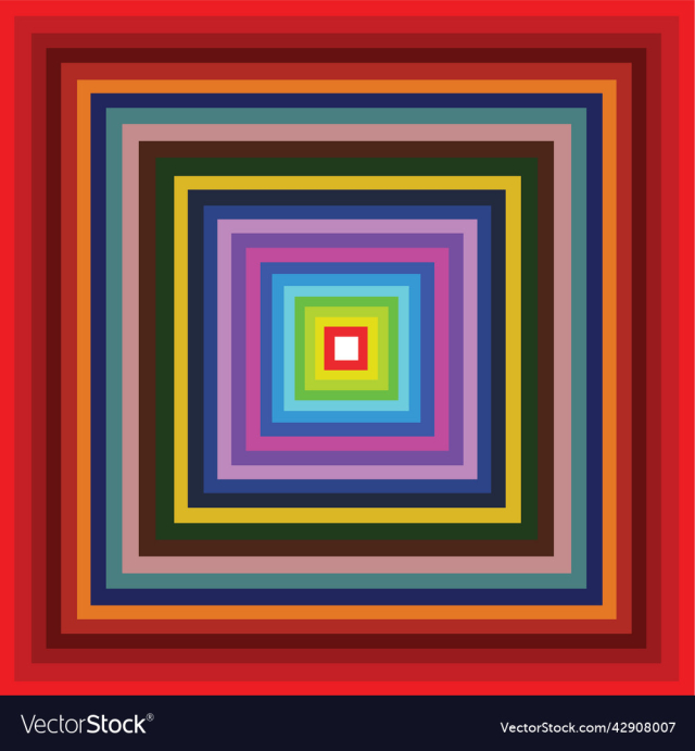 abstract square model