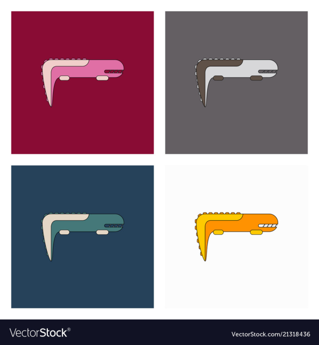 Adorable crocodile cartoon vector image