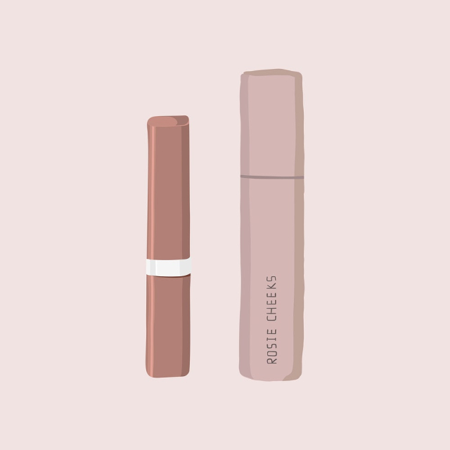 Aesthetic lipstick clipart, women&rsquo;s cosmetics | Free PSD Illustration - rawpixel