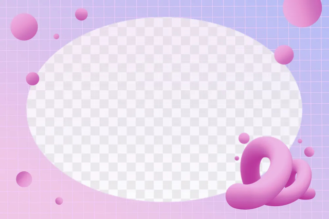 Aesthetic pink png frame, colorful | Free PNG - rawpixel