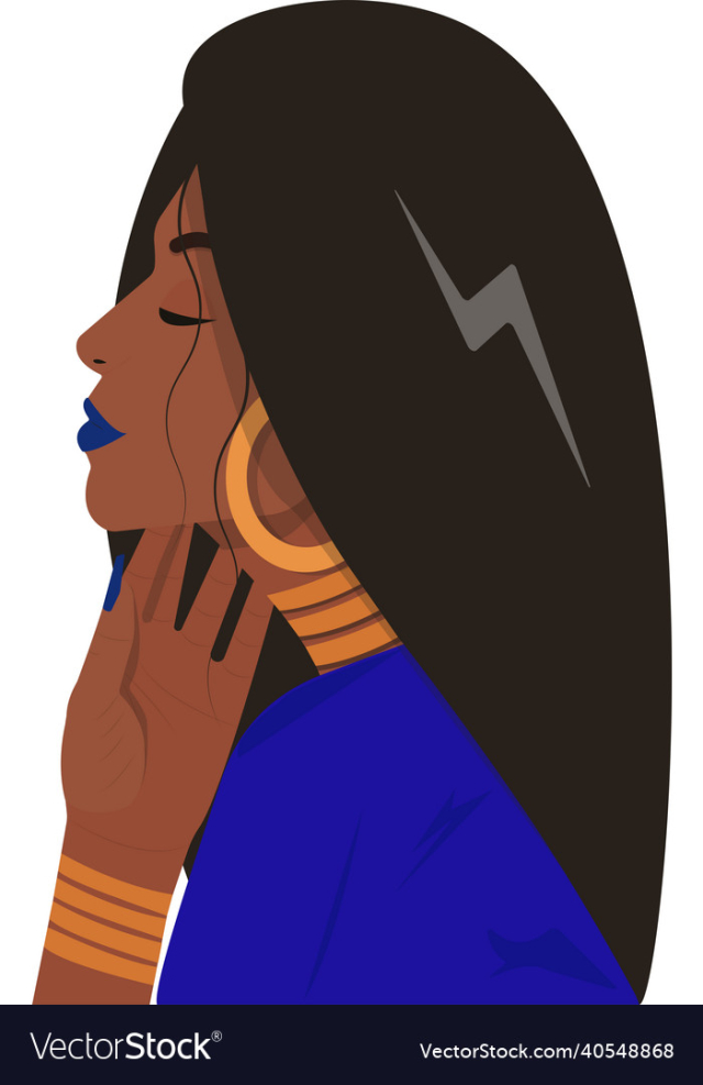 afro woman