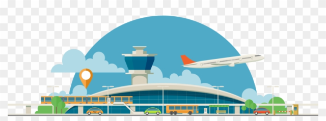 Airport Illustration Png