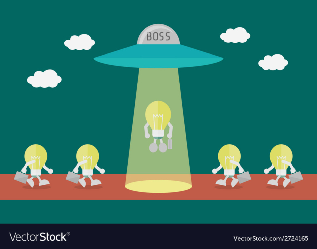 Alien vector image