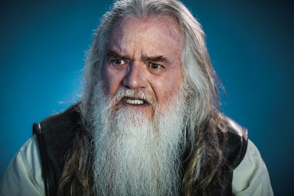 Angry Bearded Man