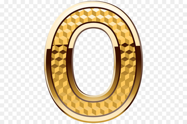 Art Clip art - Number Gold Clip Art