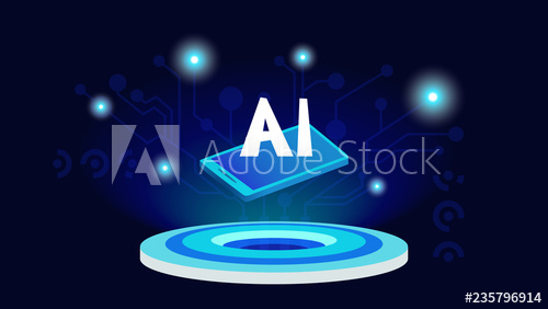 Artificial intelligence concept