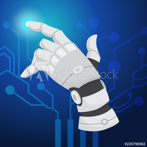 Artificial intelligence concept