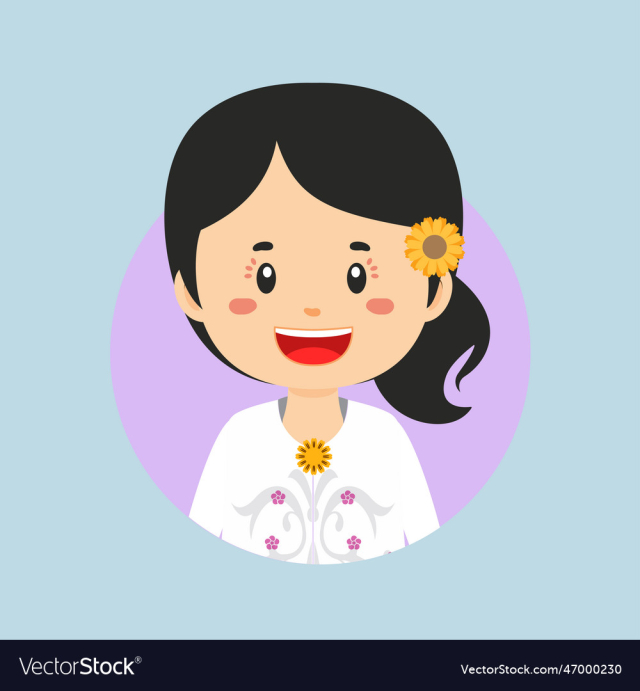avatar of a bali indonesian character