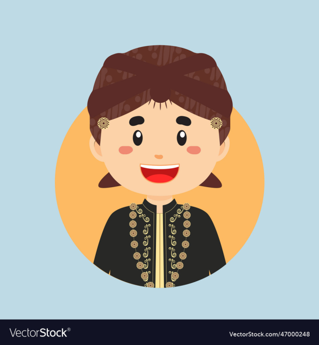 avatar of a central java indonesian character