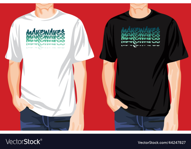 awesome eye-catchy typography t-shirt printing