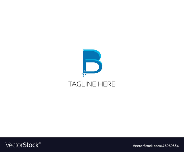 b letter logo