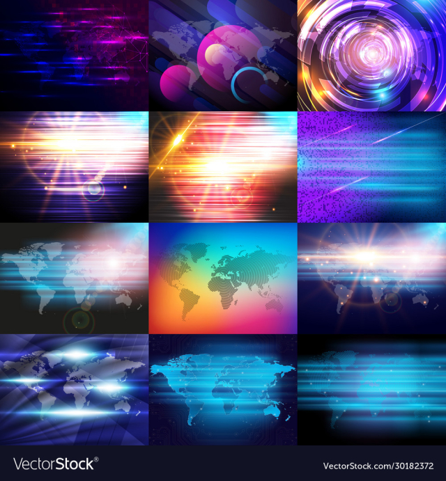 background with milky way eps 10