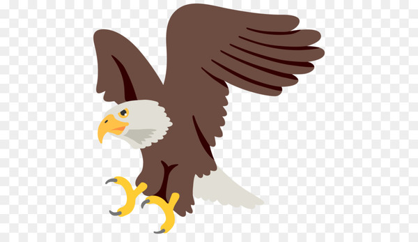 Free: Bald Eagle Emoji Noto fonts Hawk - Emoji - nohat.cc