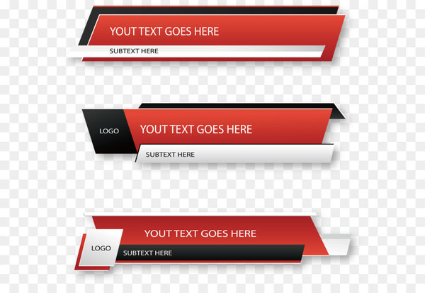 Banner - Red business banner